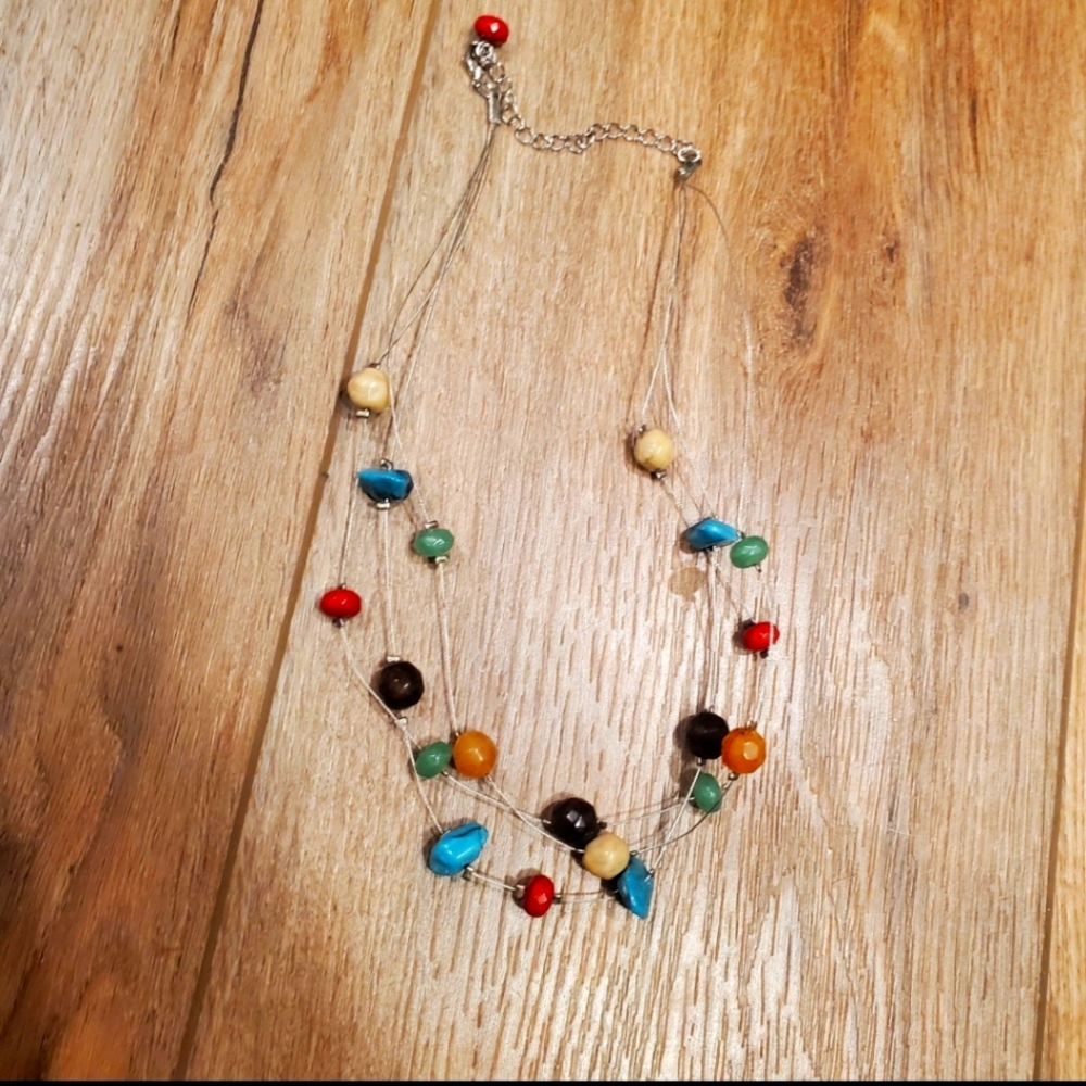 5 for $25, Retro Beaded Necklace